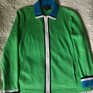 St John Sport Medium Green Cardigan